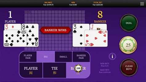 Baccarat Supreme Free Play in Demo Mode .